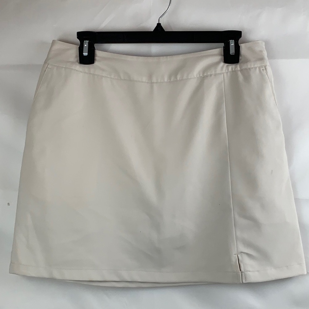 Adidas beige Climacool golf skirt skirt